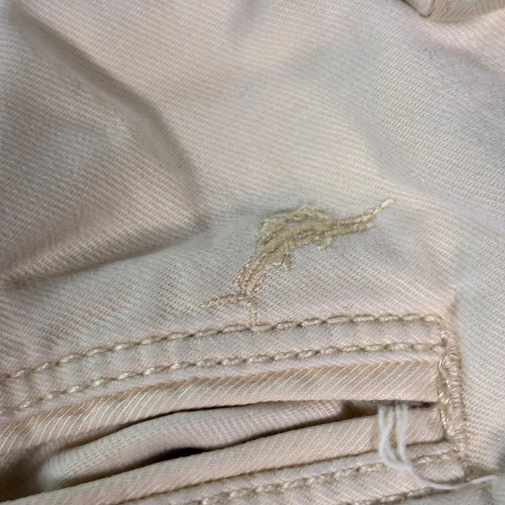 Tommy‎ Bahama Mens Boracay Chino Shorts Khaki Tan Cotton Blend Size 36 *Flaws